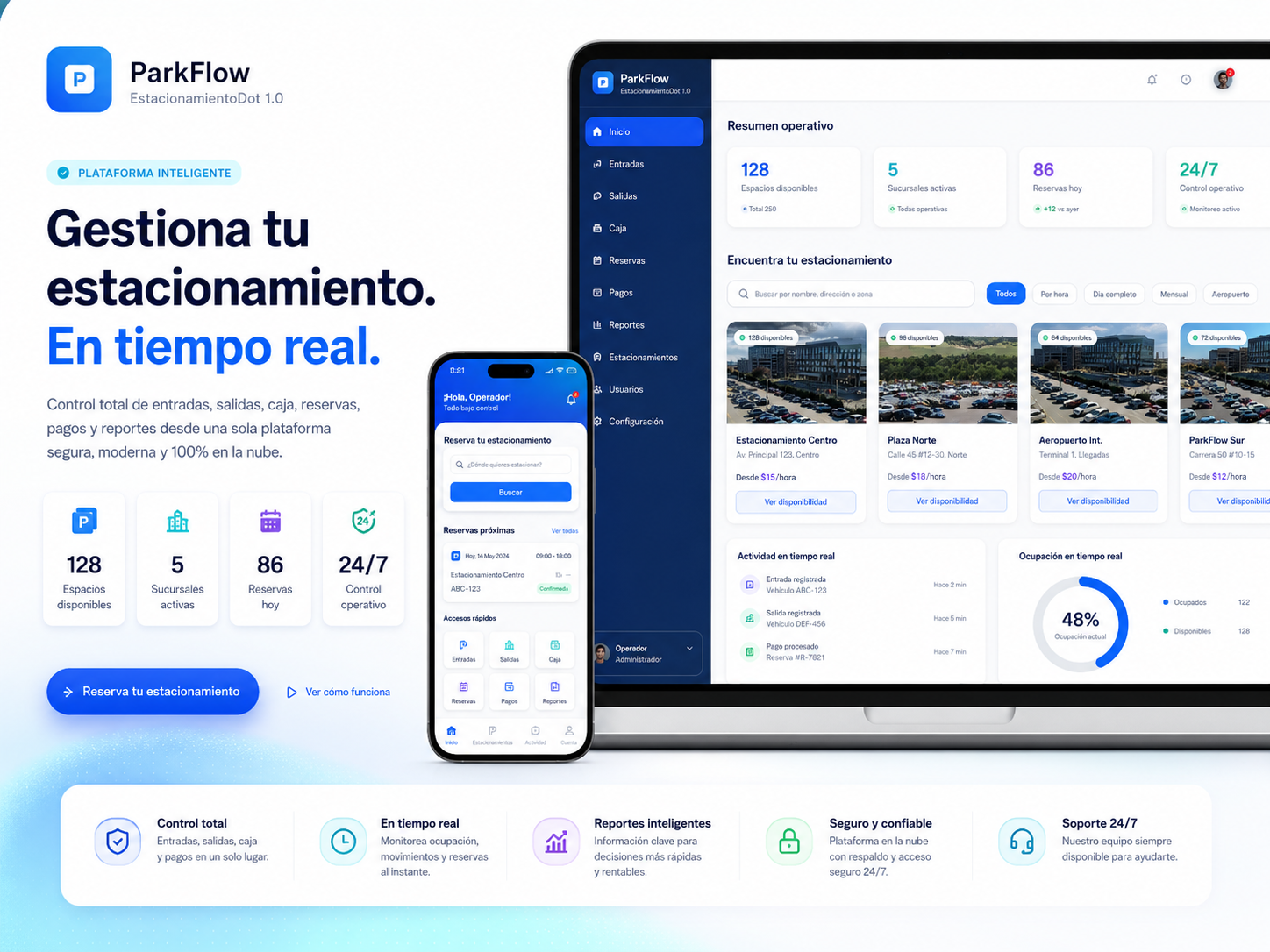 ParkFlow – EstacionamientoDot 1.0