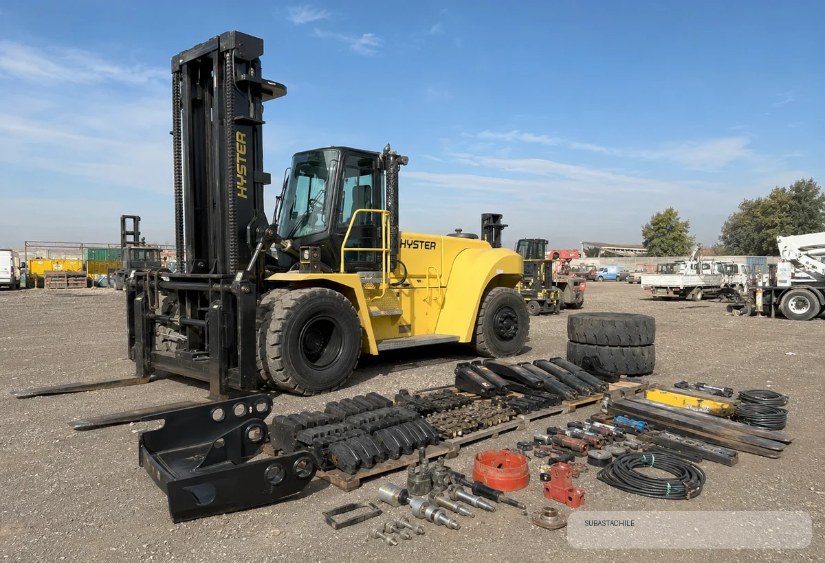Grua Horquilla Diesel Still Z135/70 Año 2015 Serie A5ZB - Operativa