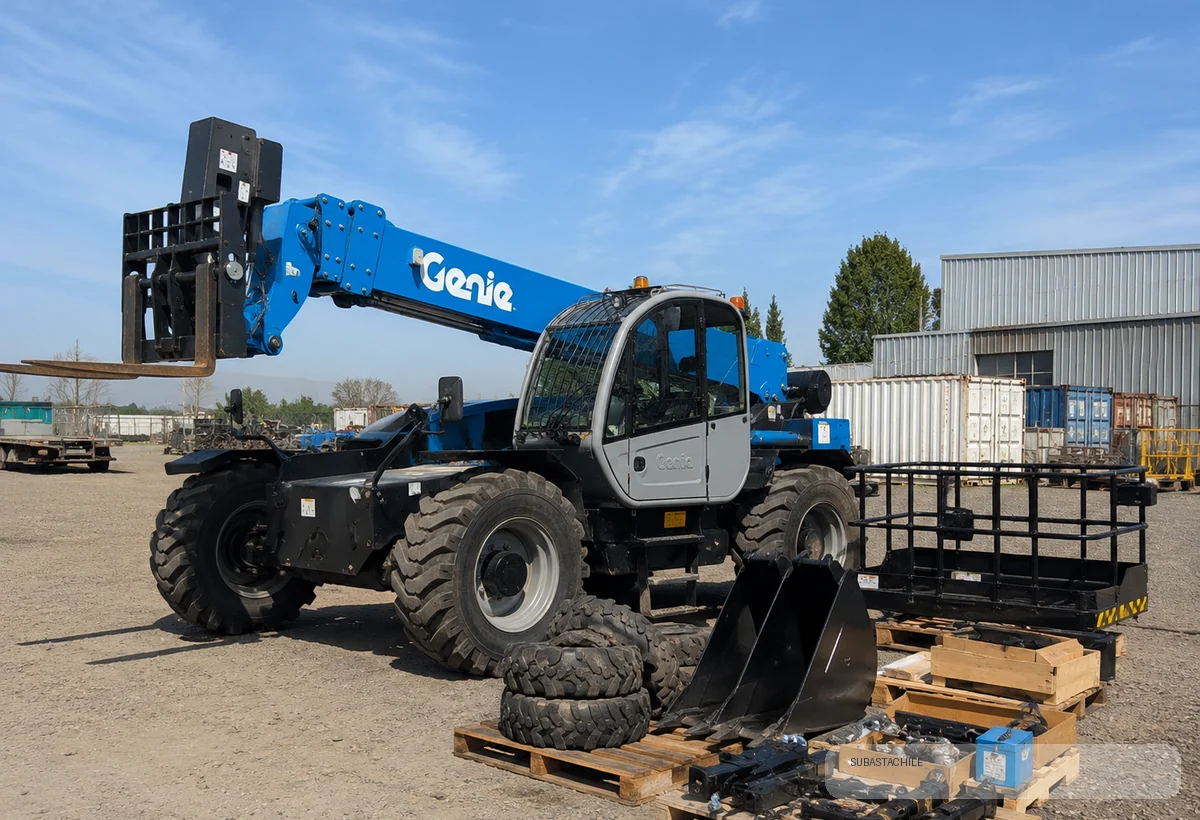 Grua Horquilla Diesel Nissan RT555-1 Año 2018 Serie A17ZB - Operativa