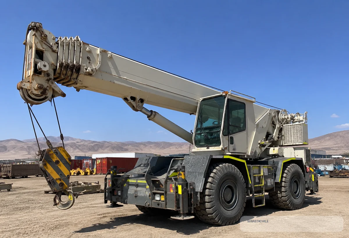 Grua Pluma Telescopica Nissan FD50NM Año 2021 Serie 160020 (Ubic.Antofagasta) ($ Oferta + Iva)